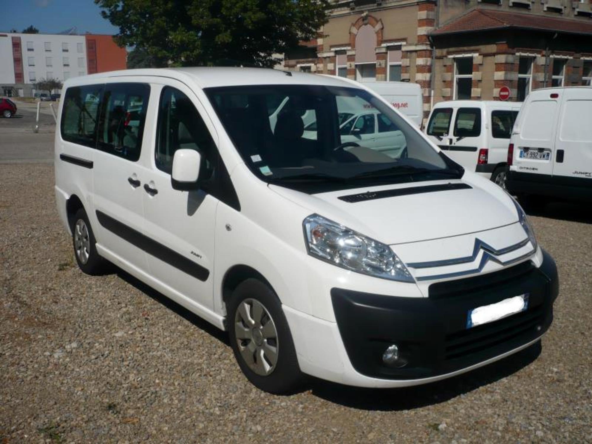 Citroen jumpy габариты кузова